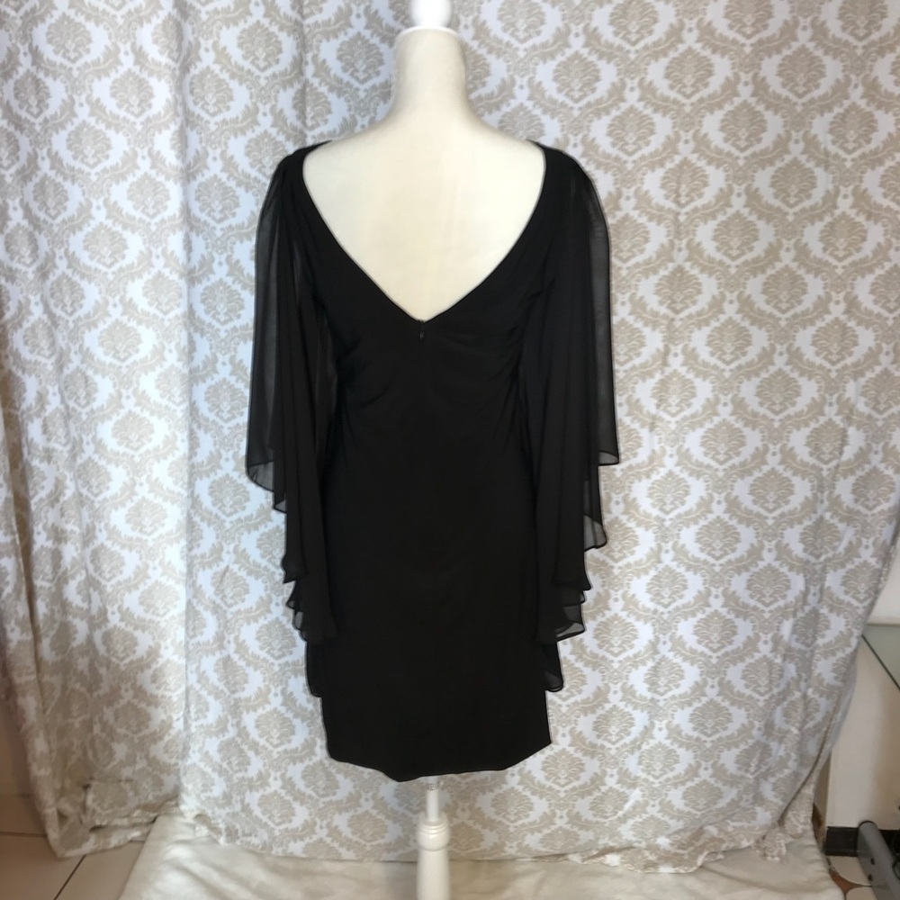 ♠️♠️SHEER JS BOUTIQUE BLACK DRESS♠️♠️ - Picture 3 of 4